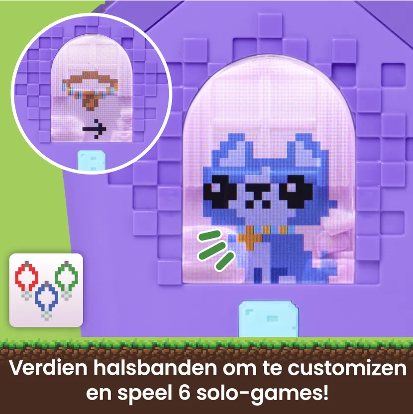 Bitzee - Doghouse, 15 digitale Welpen zum Anfassen, Interaktives Spielzeug mit 15 Hunden, die auf Berührung und Bewegung reagieren – Bild 7