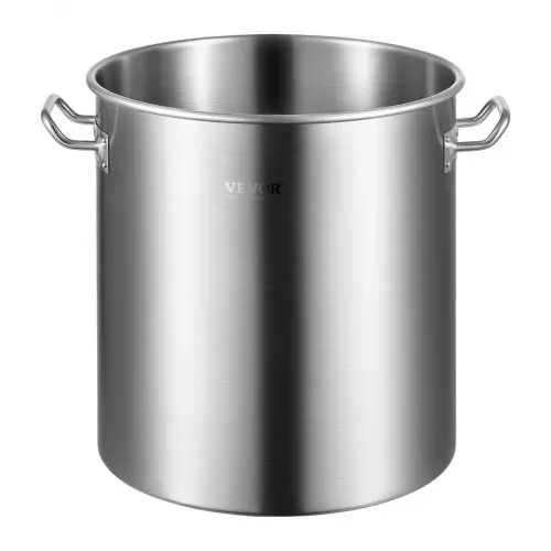 VEVOR Kochtopf 39,7 L Edelstahl, 350 x 410 mm Großvolumiger Suppentopf mit Sieb, als Spargeltopf Soßentopf Geeignet, Praktischer Küchentopf Große Zutaten – Bild 8