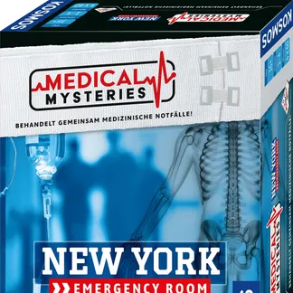 Kosmos Medical Mysteries – New York Emergency Room 60 min Brettspiel Abzug Kosmos Medical Mysteries – New York Emergency Room 60 min Brettspiel Abzug