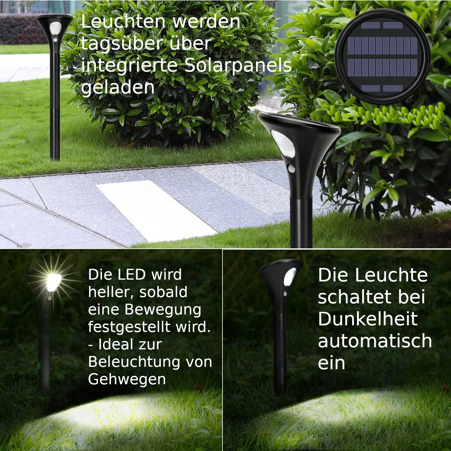 Synergy 21 LED Garten Akku Solar Lampe ( 2 ER SET ) – Bild 7