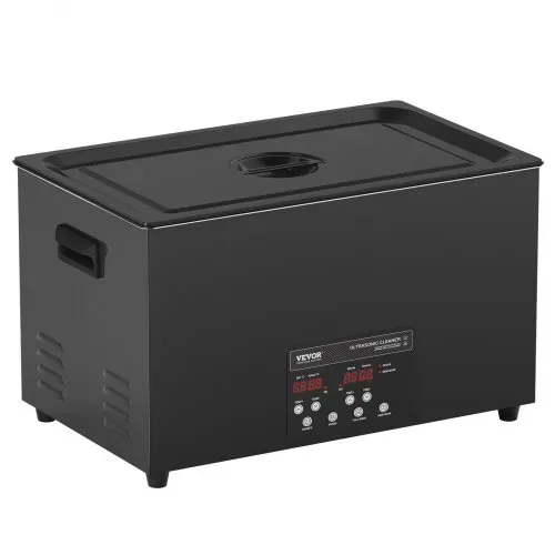 VEVOR Ultraschallreiniger 600 W digitales Ultraschallreinigungsgerät 30 L mit verbesserter Entgasung & Schonmodus, 40 kHz industrieller Ultraschallreiniger mit Timer & Heizung für Schmuckwerkzeuge – Bild 9