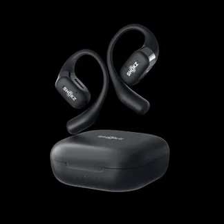 SHOKZ OpenFit Black Bluetooth Wireless Bone Conduction Headset SHOKZ OpenFit Black Bluetooth Wireless Bone Conduction Headset