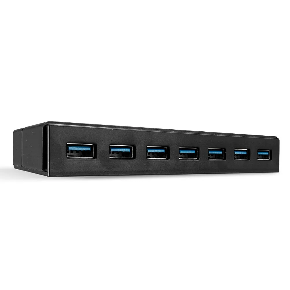 Lindy 43228 Schnittstellen-Hub USB 3.2 Gen 1 (3.1 Gen 1) Type-A 5000 Mbit/s Schwarz Lindy 43228 Schnittstellen-Hub USB 3.2 Gen 1 (3.1 Gen 1) Type-A 5000 Mbit/s Schwarz