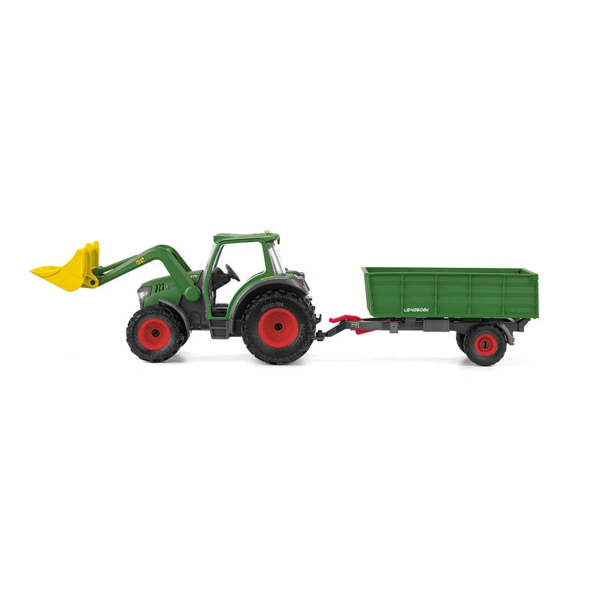schleich FARM WORLD Traktor mit Anhänger – Bild 2