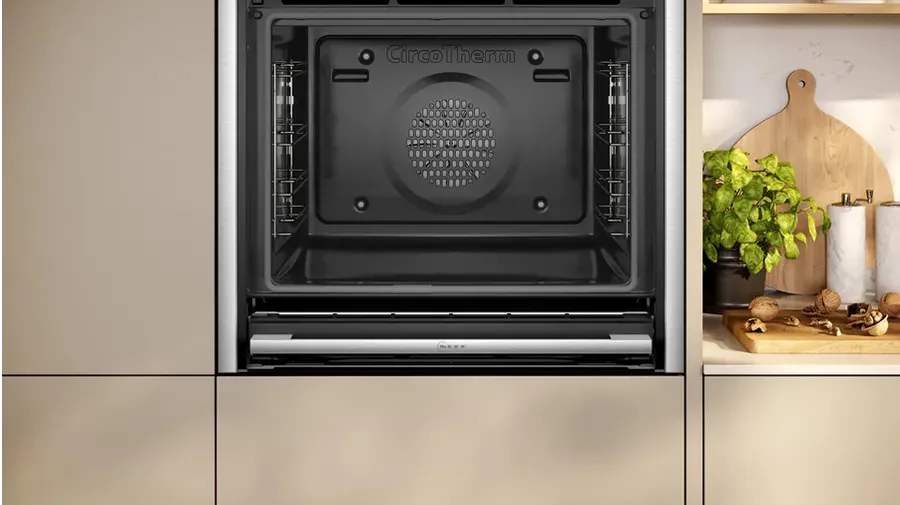Neff B64CS71N0 Backofen 71 l Schwarz, Edelstahl – Bild 3