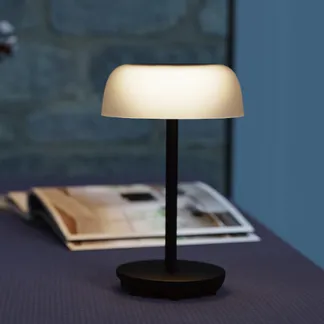 Synergy 21 LED Tischleuchte SOLAR/Akku, outdoor IP54, Touch Switch dimmbar, transparent-schwarz Synergy 21 LED Tischleuchte SOLAR/Akku, outdoor IP54, Touch Switch dimmbar, transparent-schwarz