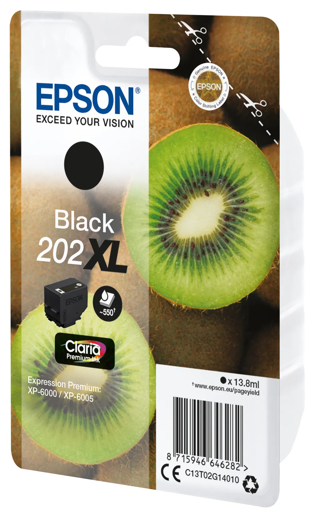 Epson Kiwi Singlepack Black 202XL Claria Premium Ink – Bild 2