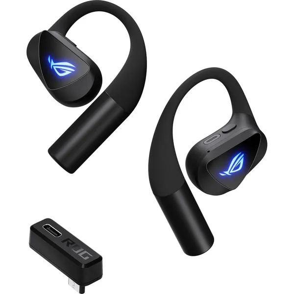 ASUS ROG Cetra Open Wireless Kopfhörer True Wireless Stereo (TWS) Ohrbügel Gaming Bluetooth Schwarz ASUS ROG Cetra Open Wireless Kopfhörer True Wireless Stereo (TWS) Ohrbügel Gaming Bluetooth Schwarz