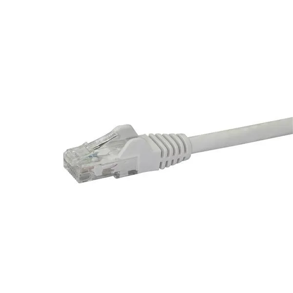 StarTech.com 2m Cat6 Gigabit Snagless Patchkabel - RJ45 UTP Netzwerkkabel - Weiß – Bild 2