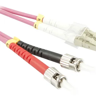 LWL-2-Faser-Patchk. 1.0mtr.LC-ST, 50/125um,OM4, AD=3mm, Synergy 21 LWL-2-Faser-Patchk. 1.0mtr.LC-ST, 50/125um,OM4, AD=3mm, Synergy 21