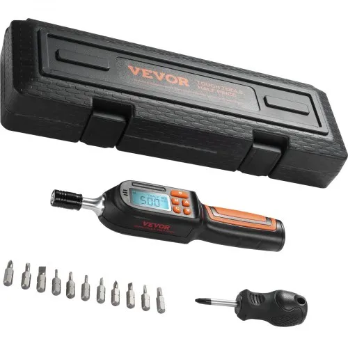 VEVOR Digitaler Drehmomentschraubendreher, 0.64cm, mit 0,01-Nm-Schritten VEVOR Digitaler Drehmomentschraubendreher, 0.64cm, mit 0,01-Nm-Schritten