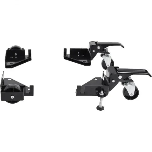 VEVOR Mobiler Sockel, 181,4 kg, Einstellbar von 241,3 x 241,3 mm bis unendlich, Robuster Universal-Mobilständer mit Schwenkrädern für Holzbearbeitungsgeräte, Bandsägen, Elektrowerkzeuge, Maschinen – Bild 10