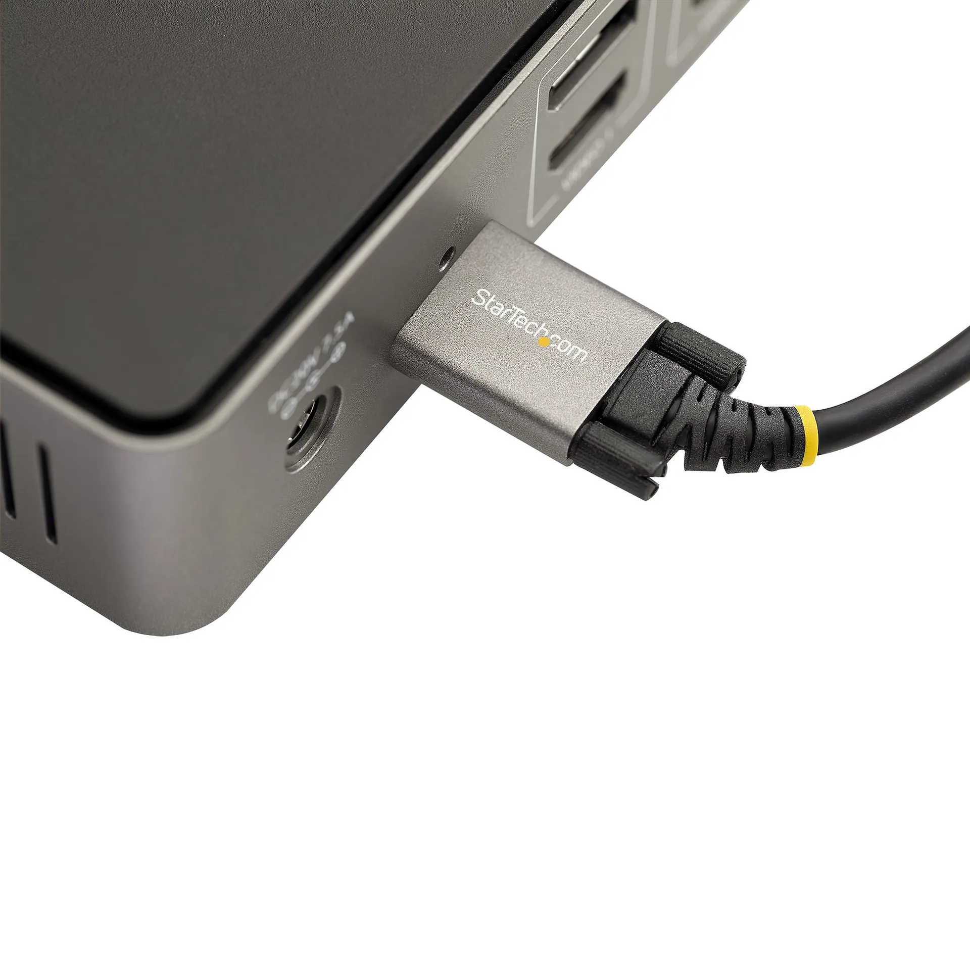 StarTech.com 1m USB-C Kabel, Seitenschraubenverriegelung, USB 10Gbps, 100W (5A) Power Delivery, 8K 60Hz / 4K 144Hz DP-Alt-Modus, USB-IF-zertifiziert - Thunderbolt-Kompatibel – Bild 7