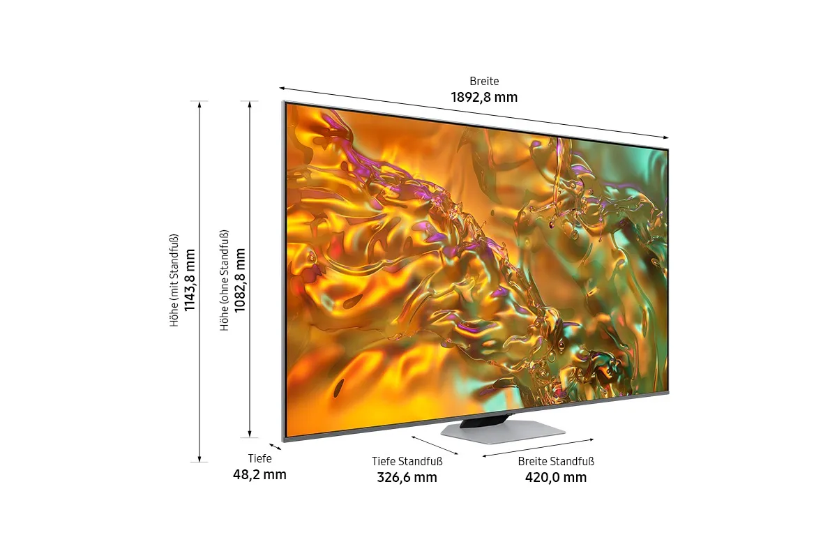 Samsung Q80D 85" QLED 4K Tizen OS™ Smart TV (2024) – Bild 3