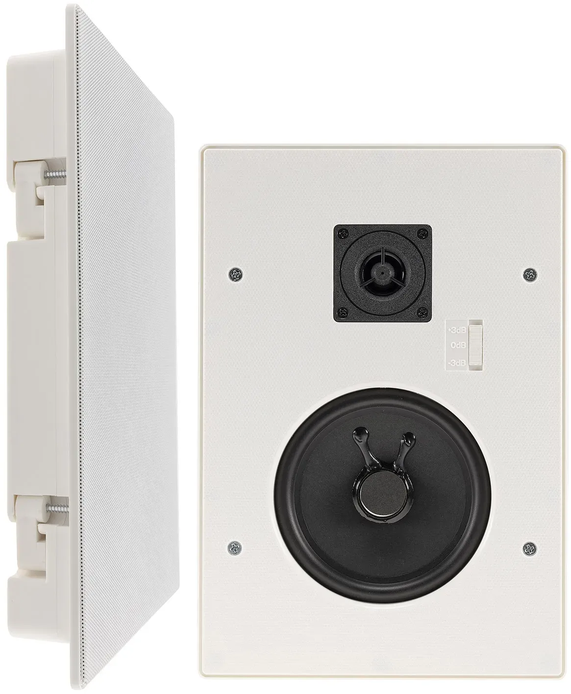 Einbaulautsprecher „CTE-34E“,eckig, weiß 2-Wege, 287x197mm, 120 Watt Einbaulautsprecher „CTE-34E“,eckig, weiß 2-Wege, 287x197mm, 120 Watt