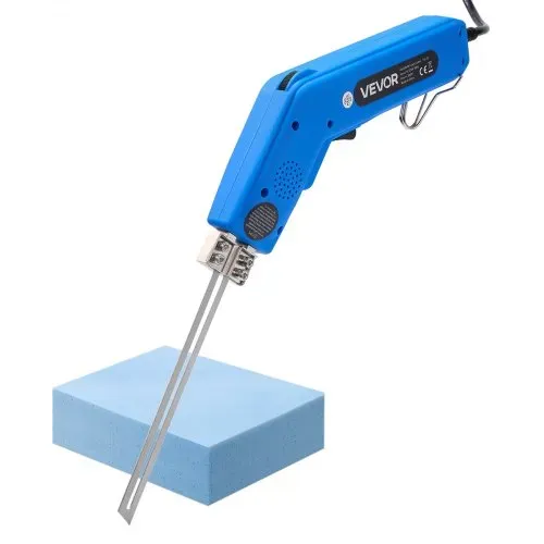 VEVOR Styroporschneider, 200 W Styrocutter, 50-500 °C einstellbarer Schaumstoffschneider mit 150 mm & 200 mm Schneidklingen für KT-Platten, Polyethylen, Schwamm, Gummi – Werkzeugkasten enthalten – Bild 9