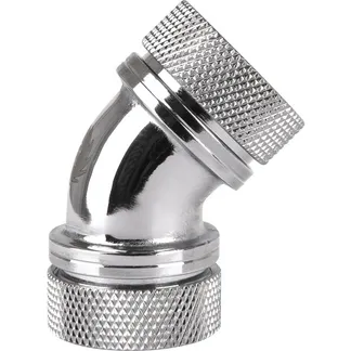 Pacific G1/4 PETG Tube 45-Degree Dual Compression, Adapter Pacific G1/4 PETG Tube 45-Degree Dual Compression, Adapter