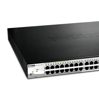 D-Link DGS-1210-52MP Managed L2 Gigabit Ethernet (10/100/1000) Power over Ethernet (PoE) Schwarz, Grau D-Link DGS-1210-52MP Managed L2 Gigabit Ethernet (10/100/1000) Power over Ethernet (PoE) Schwarz, Grau