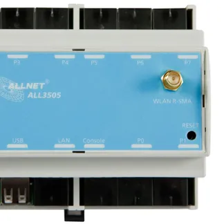 ALLNET MSR Zentrale „ALL3505v2“ inkl. 8 Sensor Ports & Hutschienen Montage für IP Gebäude Automation ALLNET MSR Zentrale „ALL3505v2“ inkl. 8 Sensor Ports & Hutschienen Montage für IP Gebäude Automation
