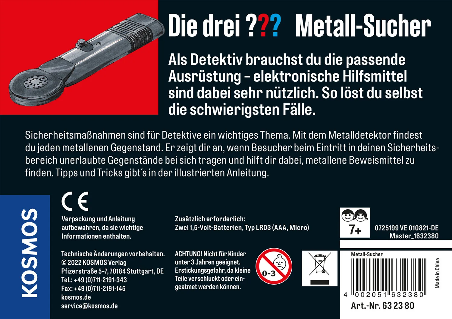 Kosmos Die drei ??? Metall-Sucher – Bild 2