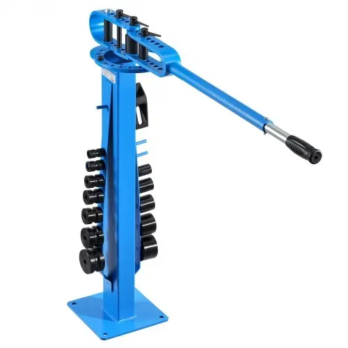 VEVOR Rohrbieger, Rohrbiegegerät mit max. 50,8 mm Außendurchmesser & 14 Biegematrizen, 200° Rohrbiegewerkzeug für Kupfer-, Aluminium- & Eisenrohre, HVAC-, Klimaanlagen-, Kühlschrank- & Autoreparatur – Bild 9