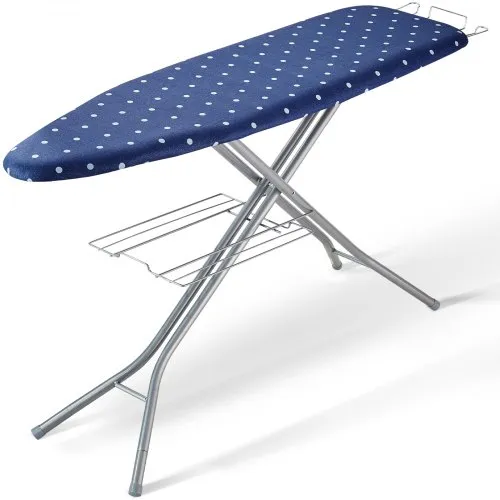 VEVOR Bügelbrett Dampfbügelbrett Dampfbügeltisch mit Bügeleisenablage, 4 Schichten Klappbarer Bügeltisch 1400 x 370 mm Bügelfläche, 10 Höhenverstellbar 640–970 mm 30 kg Belastbar Blau Bügeln VEVOR Bügelbrett Dampfbügelbrett Dampfbügeltisch mit Bügeleisenablage, 4 Schichten Klappbarer Bügeltisch 1400 x 370 mm Bügelfläche, 10 Höhenverstellbar 640–970 mm 30 kg Belastbar Blau Bügeln