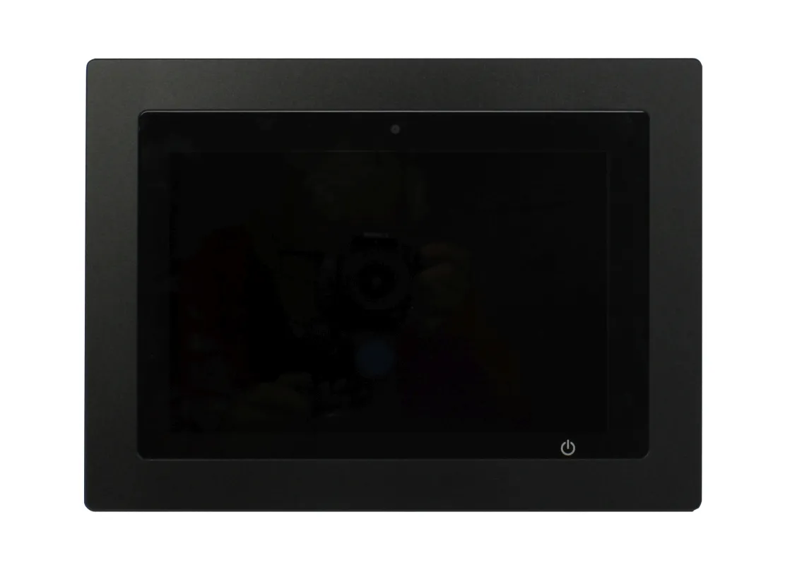 ALLNET Touch Display Tablet 10 Zoll zbh. Blende für Einbaurahmen schwarz schmal – Bild 3