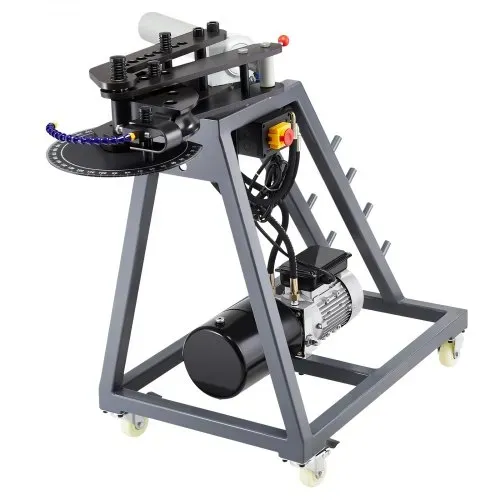 VEVOR Elektrische Rohrbiegemaschine, 750 W Rohrbieger mit 6 L Hydraulikzylinder, Rohrbiegegerät mit Rollen, 3 Matrizen & 180° max. Biegewinkel, geeignet für Rohre von 25,4 mm, 38,1 mm 44,45 mm – Bild 10