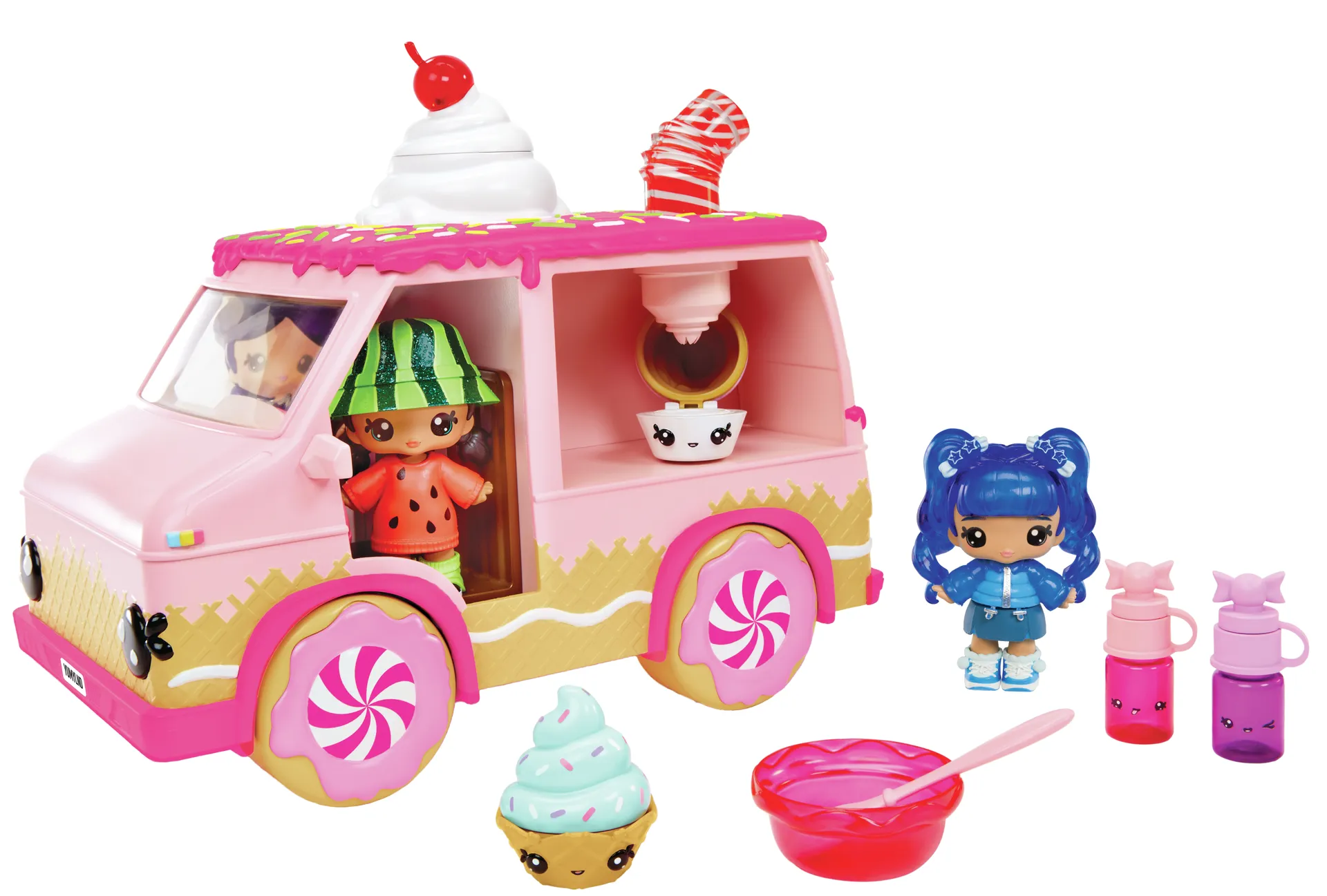 MGA Entertainment Yummiland Lipgloss Truck Puppen-Anhänger MGA Entertainment Yummiland Lipgloss Truck Puppen-Anhänger