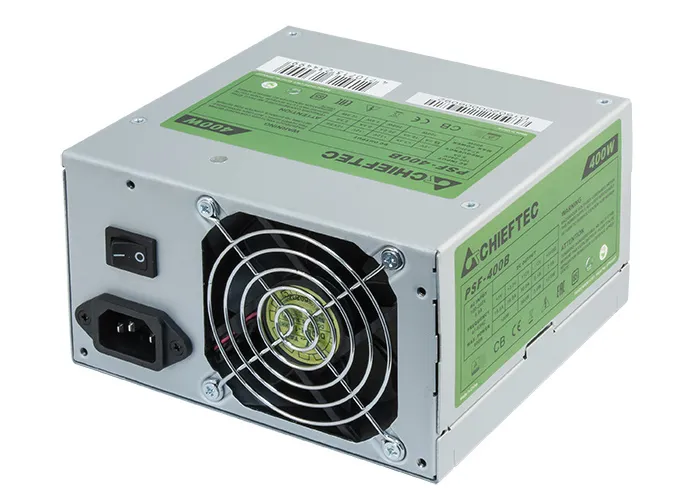 Chieftec PSF-400B Netzteil 400 W 24-pin ATX ATX Metallisch Chieftec PSF-400B Netzteil 400 W 24-pin ATX ATX Metallisch