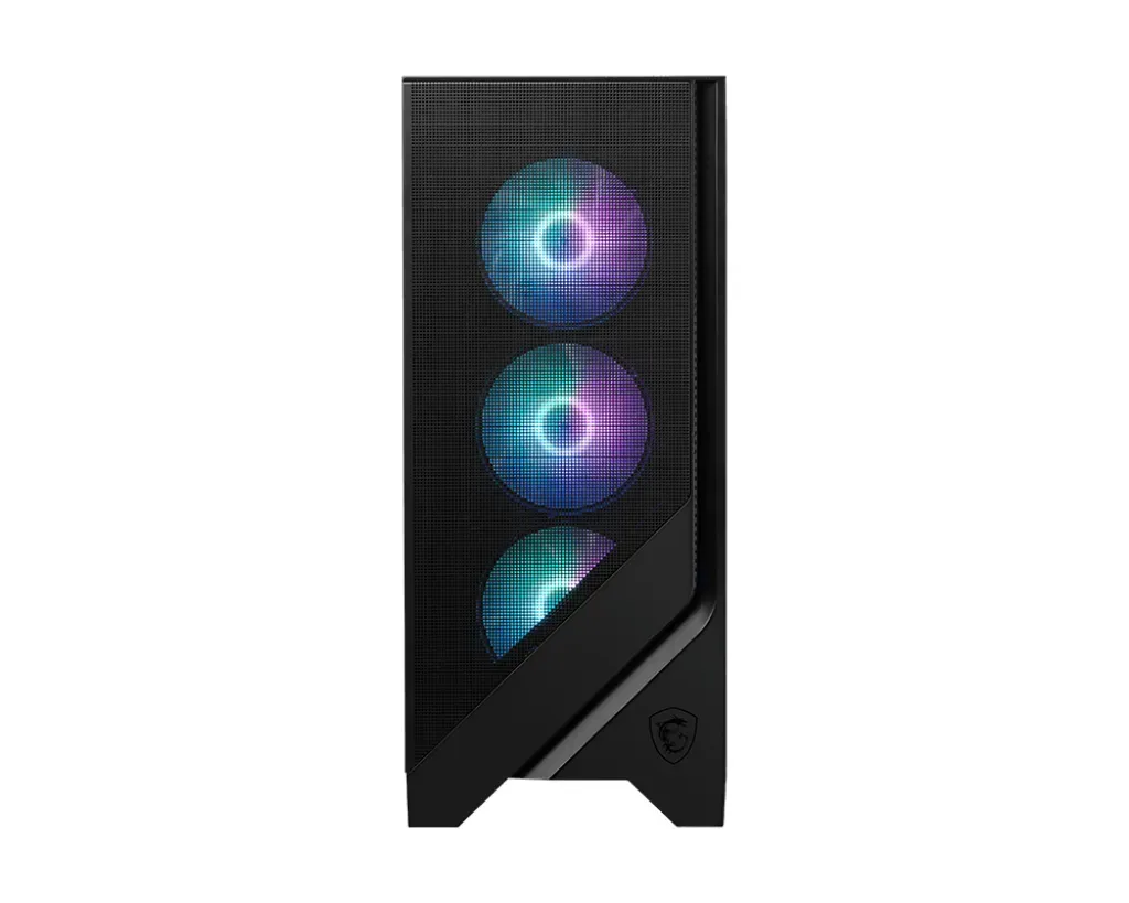 MSI MAG Forge 320R AIRFLOW Micro Tower Schwarz, Transparent – Bild 3