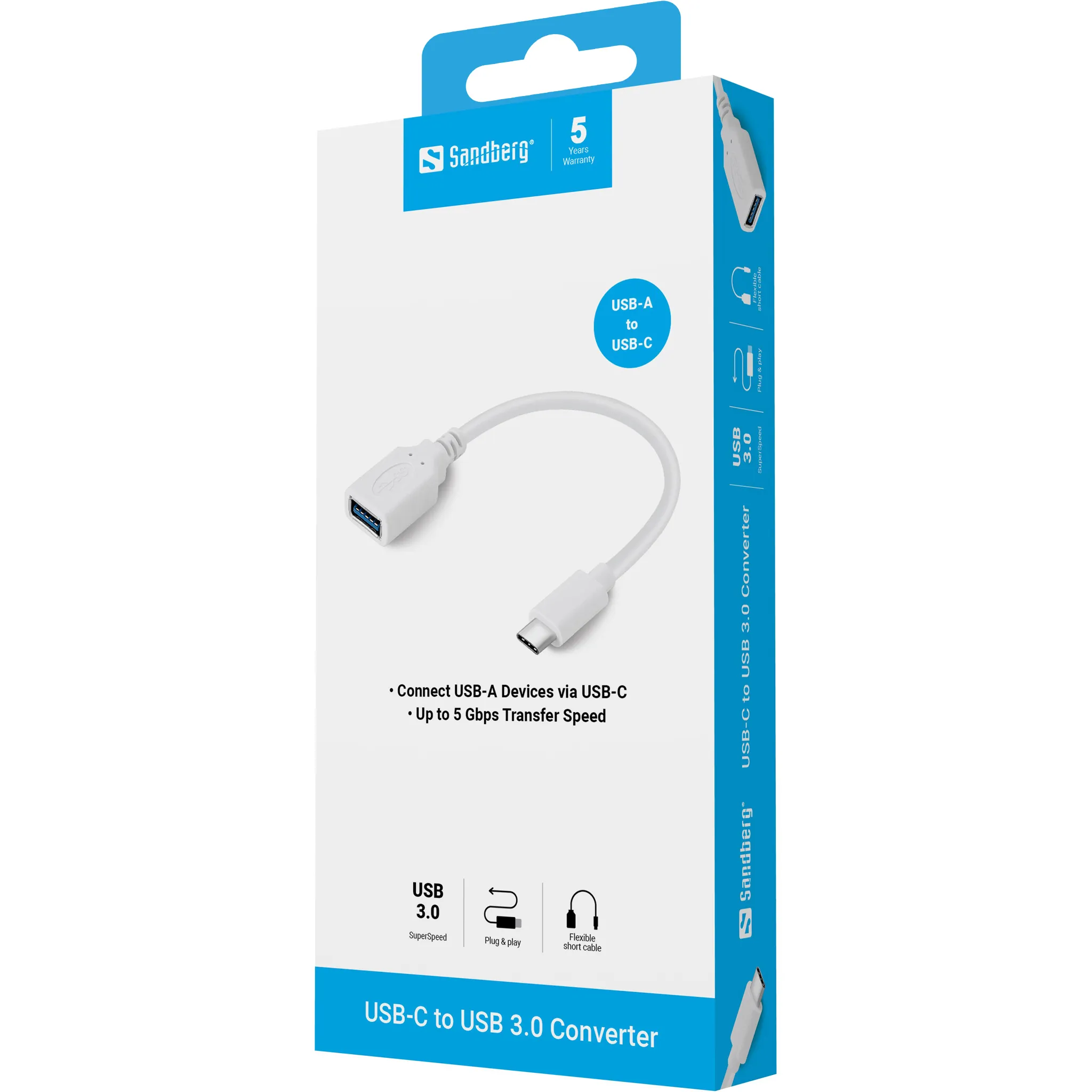 Sandberg USB-C to USB 3.0 Converter – Bild 3