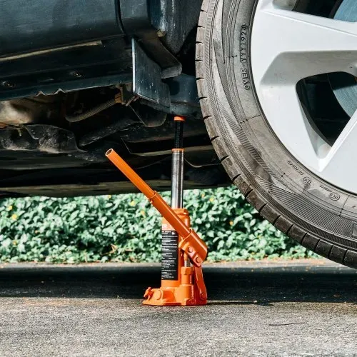 VEVOR hydraulischer Flaschenheber mit 4 t Kapazität, 185–350 mm Hubbereich, Flaschenwagenheber mit Schweißsystem für Auto Pickup SUV Autoreparatur, Stempelwagenheber Wagenheber Hochleistung – Bild 7