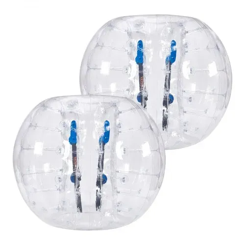 VEVOR aufblasbare Bumper-Bälle im 2er-Pack, 1,2 m Körper-Sumo-Zorb-Bälle für Teenager und Erwachsene, 0,8 mm dicke PVC-Menschenhamster-Blasenbälle für Team-Gaming-Spiele im Freien, Bumper-Bopper-Spiel – Bild 8