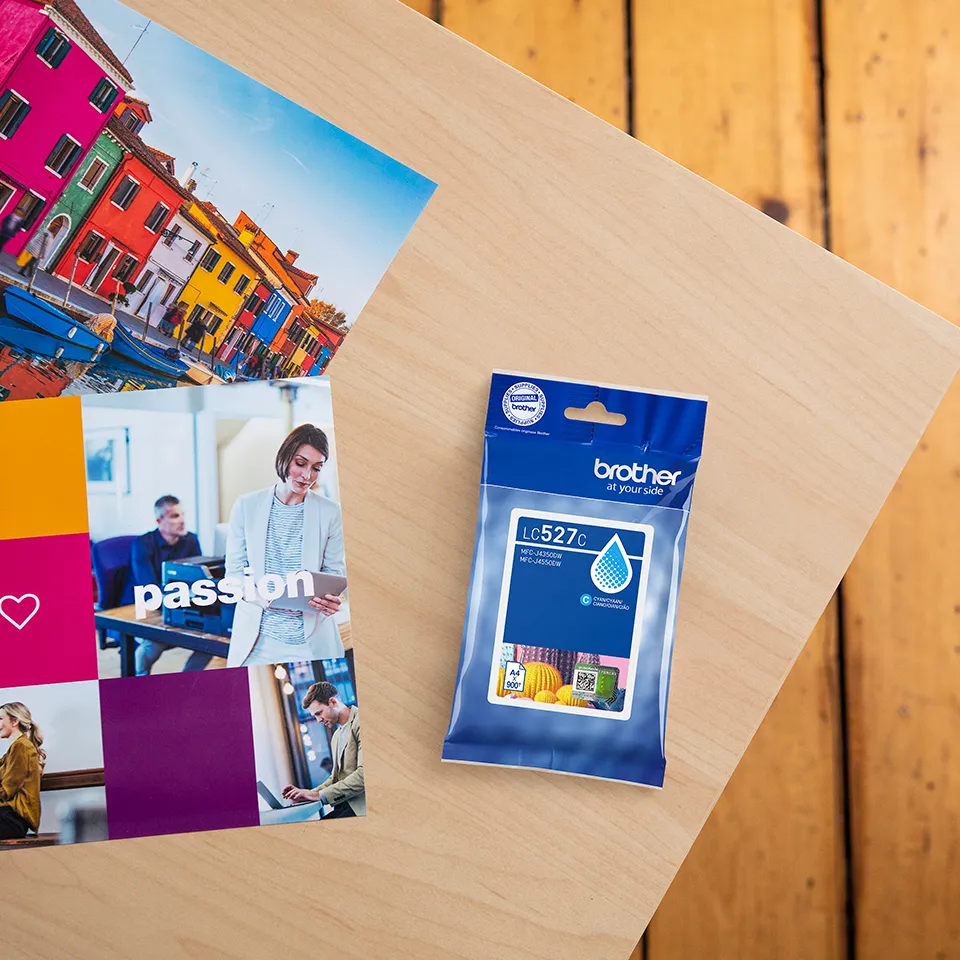 Brother LC527C Druckerpatrone 1 Stück(e) Original Cyan – Bild 5