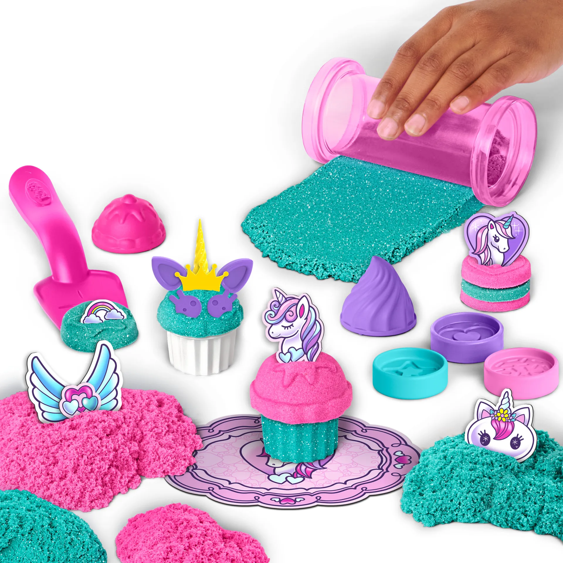 Kinetic Sand Einhorn Back Set – Bild 3