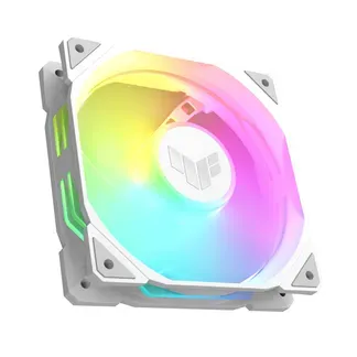ASUS TUF GAMING TR120 ARGB 3IN1 White Computergehäuse Luftkühlung 12 cm Weiß ASUS TUF GAMING TR120 ARGB 3IN1 White Computergehäuse Luftkühlung 12 cm Weiß