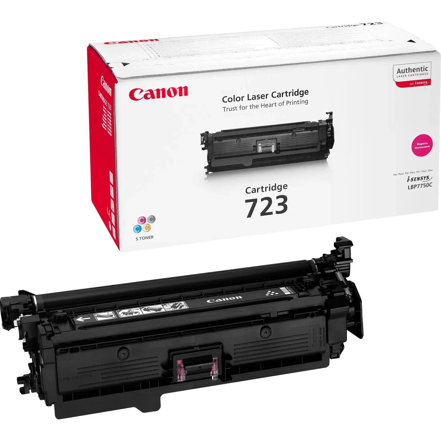 Canon 723M Tonerkartusche 1 Stück(e) Original Magenta Canon 723M Tonerkartusche 1 Stück(e) Original Magenta