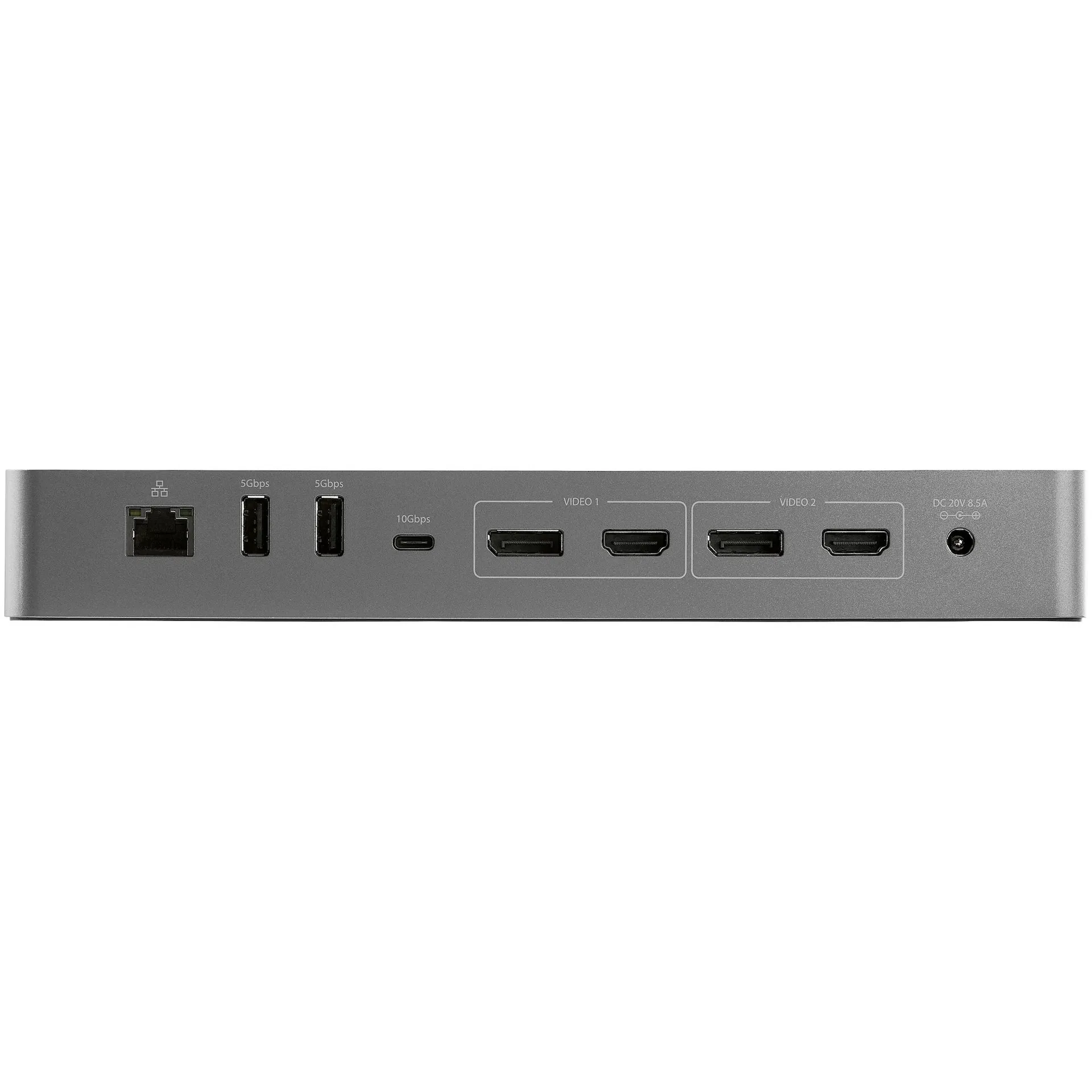 StarTech.com Thunderbolt 3 Dock mit USB-C Host-Kompatibilität - Dual 4K 60Hz DisplayPort 1.4 oder Dual HDMI Monitore - Single 8K - TB3/USB-C Laptop Docking Station - 96W PD, 5xUSB - 10 Gbit/s – Bild 4
