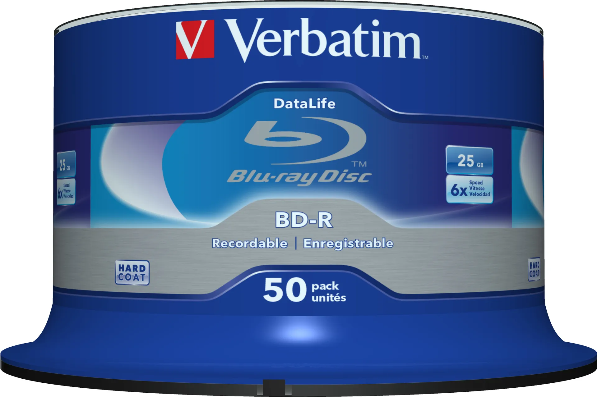 Verbatim Datalife 6x BD-R 25 GB 50 Stück(e) Verbatim Datalife 6x BD-R 25 GB 50 Stück(e)