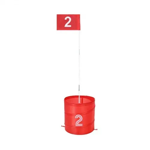 VEVOR Golfspiel Set, 3-Loch-Golfplatz, Übungsspiele für Golf im Eimer, Golf-Chipping-Spiel für den Außenbereich, tragbares Outdoor-Golfspiel für Rasen, Hof, Camping, Park, Strand – Bild 10