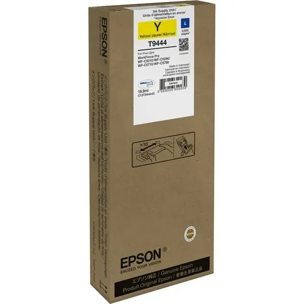 Epson WF-C5xxx Series Ink Cartridge L Yellow Epson WF-C5xxx Series Ink Cartridge L Yellow