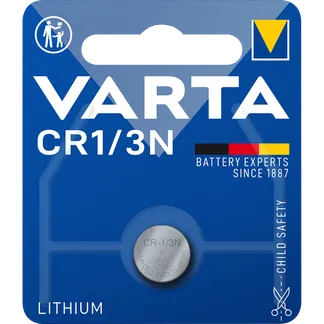 Lithium-Knopfzelle VARTA “Photo“, CR1/3n, CR11108, 170mAh, 3V, 1er-Blister Lithium-Knopfzelle VARTA “Photo“, CR1/3n, CR11108, 170mAh, 3V, 1er-Blister