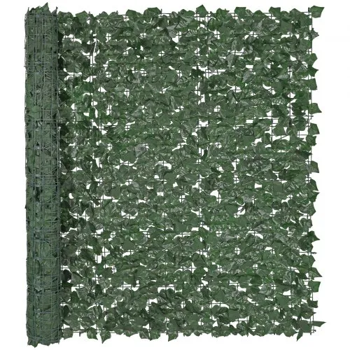 VEVOR Sichtschutzzaun aus Efeu, 1500 x 2490 mm, Pflanzenwand, grüner Efeuzaun mit verstärkter Verbindung, künstliche Hecken mit Weinblättern als Dekoration für Garten, Hof und Terrasse VEVOR Sichtschutzzaun aus Efeu, 1500 x 2490 mm, Pflanzenwand, grüner Efeuzaun mit verstärkter Verbindung, künstliche Hecken mit Weinblättern als Dekoration für Garten, Hof und Terrasse
