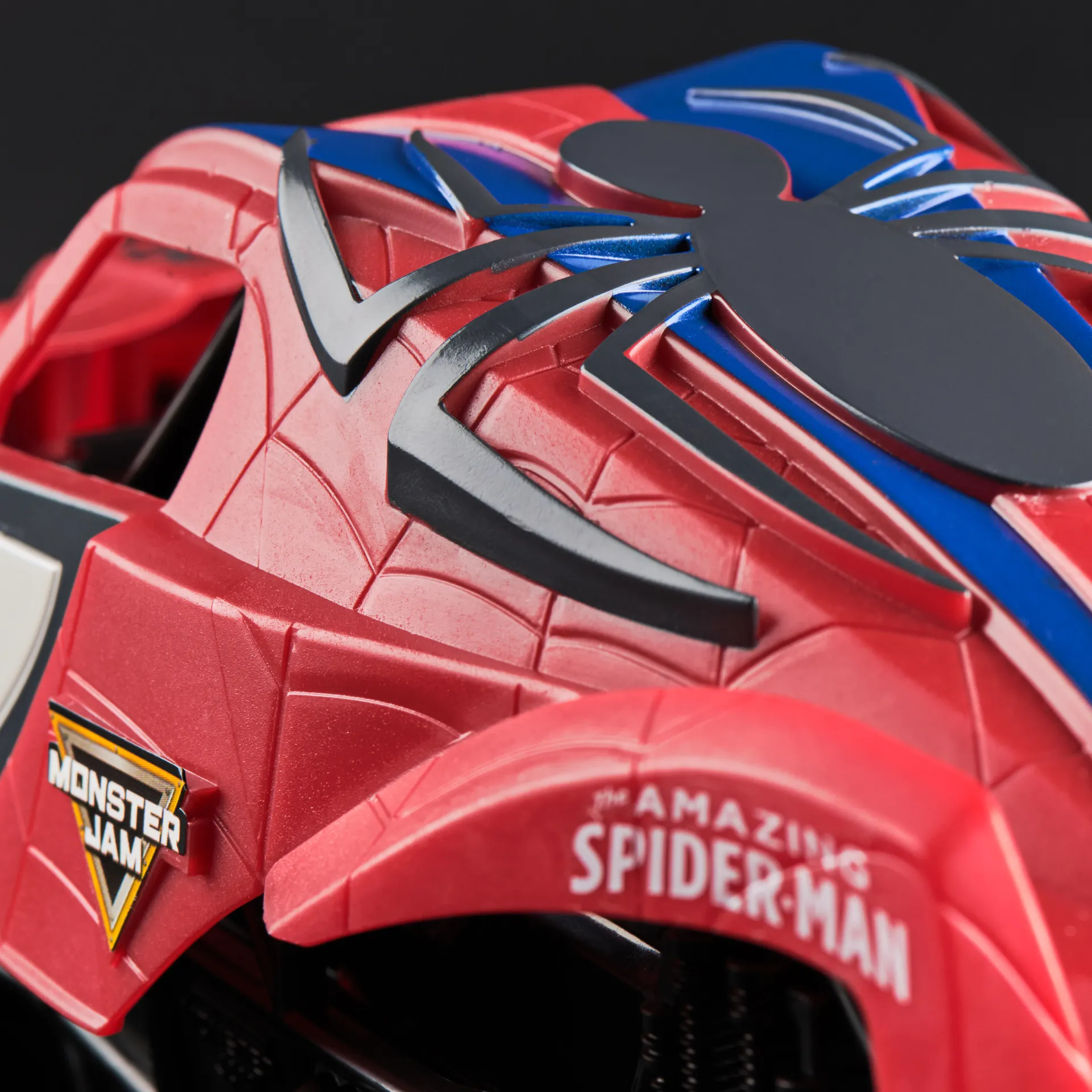 Monster Jam , Marvel Spider-Man RC, ferngesteuerter 1:24 Truck – Bild 4