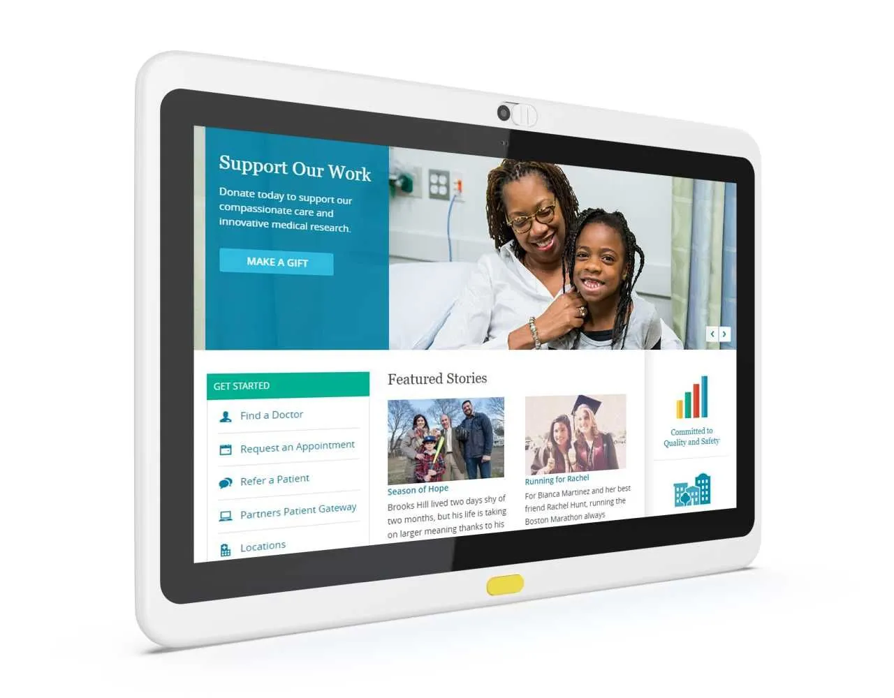 ALLNET Medical PoE Tablet 13 Zoll mit RK3568 Android 13 4GB/16GB – Bild 2
