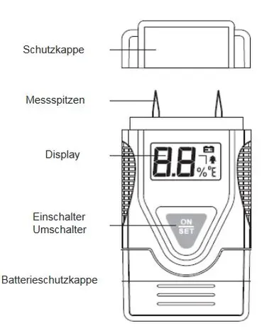 Synergy 21 Test Feuchtigkeitsmessgerät - EM4806 – Bild 3