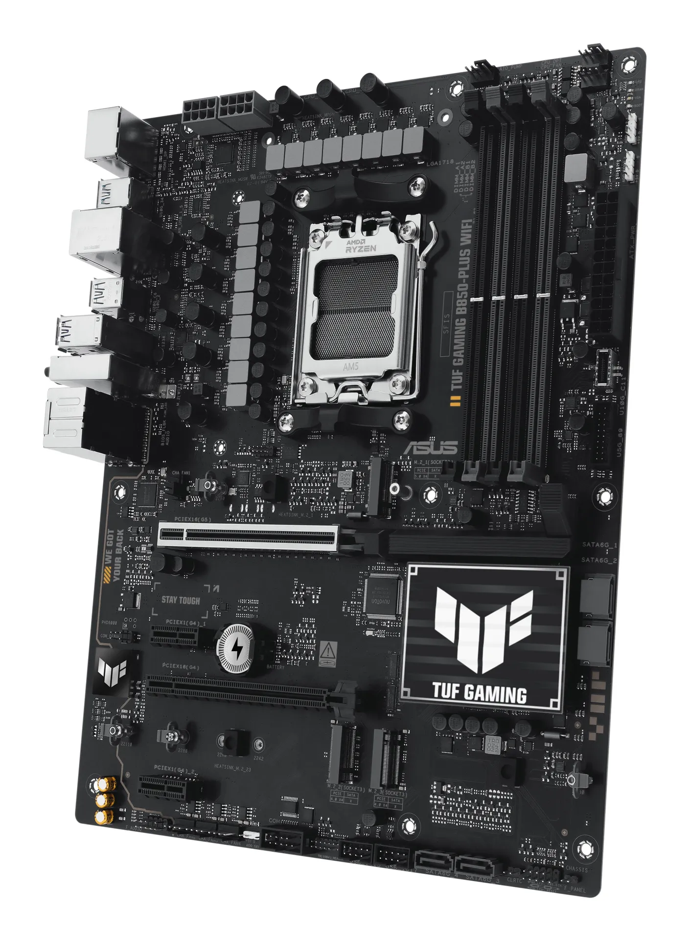 ASUS TUF GAMING B850-PLUS WIFI AMD B850 Sockel AM5 ATX – Bild 7