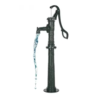 VEVOR Schwengelpumpe Antik Vintage, 6 m Förderhöhe, Nostalgiepumpe aus Gusseisen, Brunnenpumpe mit erhöhtem Sockel, NPT 1-1/4 Zoll Anschluss, Gartenpumpe, für Garten, Teich, Hof, Bauernhof, Grün VEVOR Schwengelpumpe Antik Vintage, 6 m Förderhöhe, Nostalgiepumpe aus Gusseisen, Brunnenpumpe mit erhöhtem Sockel, NPT 1-1/4 Zoll Anschluss, Gartenpumpe, für Garten, Teich, Hof, Bauernhof, Grün