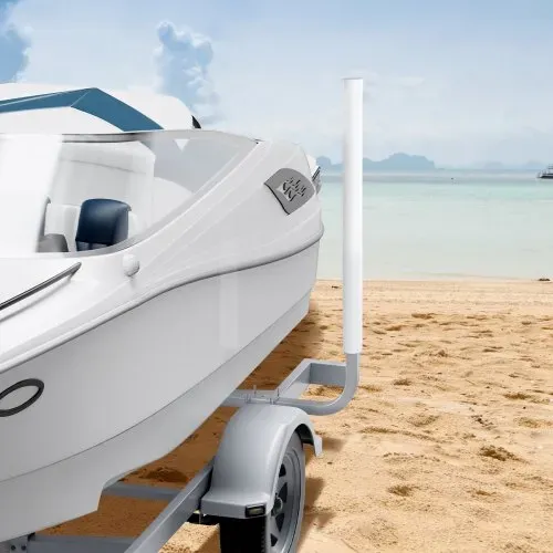 VEVOR L-Form 1,5 m Anhängerpfahl Bootsanhänger Anleitung Kurbelstütze Bootsführung, 30 cm Einstellbare Breite Boat Trailer Guide-on, Ersatzteile und Zubehör für Skiboot Fischerboot Segelbootanhänger – Bild 7